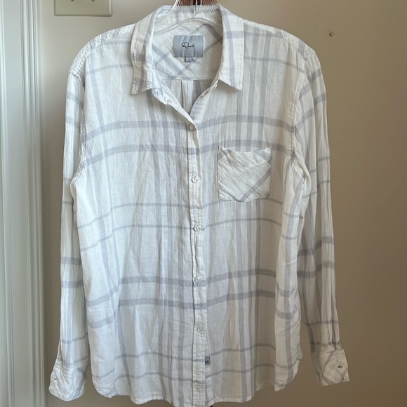 Rails women’s linen blouse, size large - Picture 1 of 7